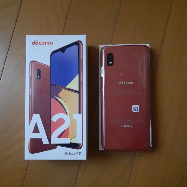 Galaxy A21 SC-42A Red