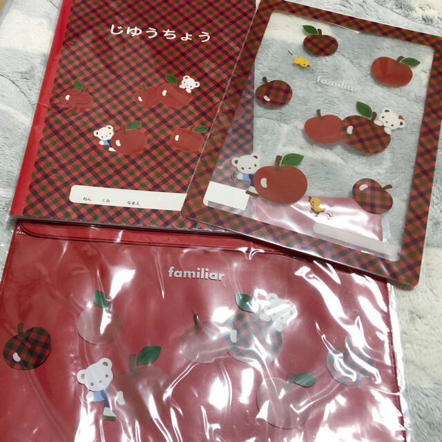 familiar もえ様専用*新品*ファミリア 文具セット ファイル 下敷き ノートの通販 by あすか ファミリア 下敷き