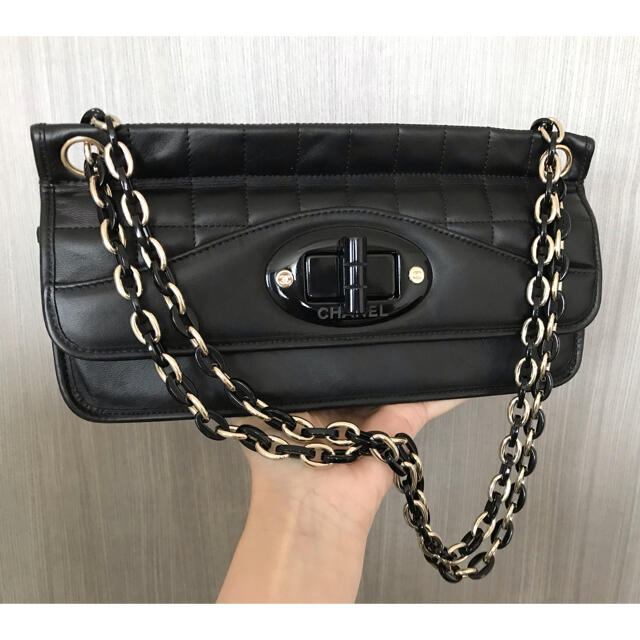 極美品♡シャネル CHANEL チョコバー 2.55 チェーンショルダーバッグ