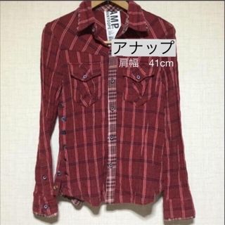 アナップ(ANAP)の*値下げ ¥1111→¥999  ANAP チェック シャツ(シャツ)