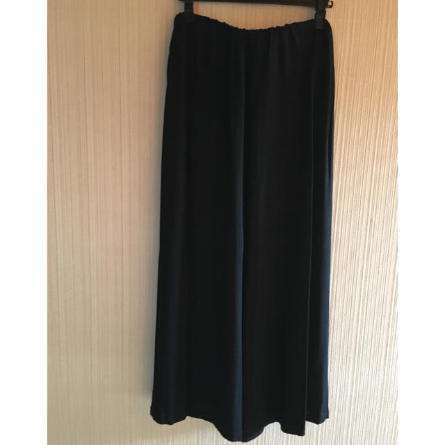 FRAMeWORK(フレームワーク)のaton のマキシ丈スカート　ブラック レディースのスカート(ロングスカート)の商品写真