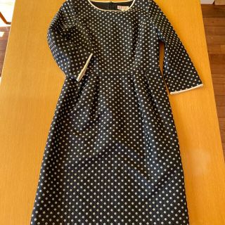 ユキトリイインターナショナル(YUKI TORII INTERNATIONAL)のYUKITORIIドット柄ワンピース(ひざ丈ワンピース)