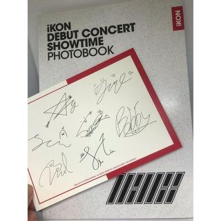 アイコン(iKON)の【iKON】公式　デビューコンサートフォトブック&JAPANツアーステッカー(アイドルグッズ)