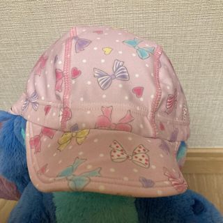 マザウェイズ(motherways)のツバ付きスイムキャップ M(水着)