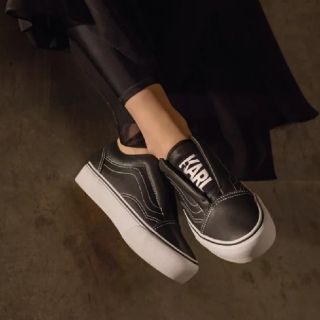 カールラガーフェルド(Karl Lagerfeld)のVANS×KARL LAGERFELD＊Old Skool Laceless (スニーカー)