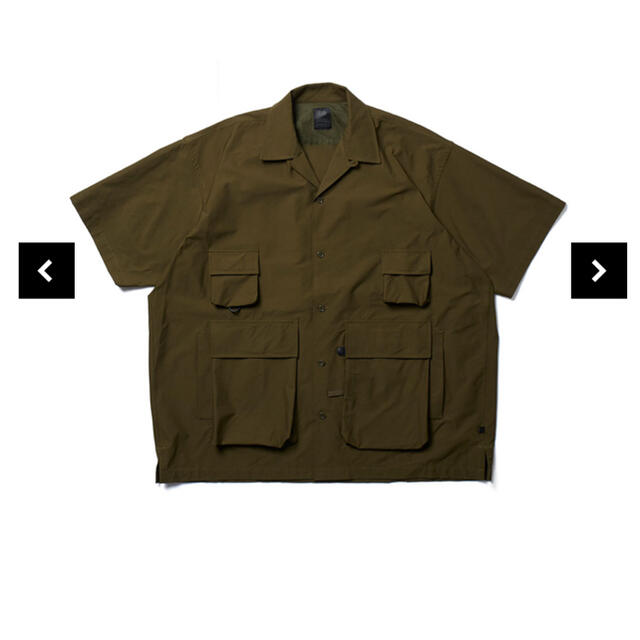 Tech Anglers Open S/S  olive L 2