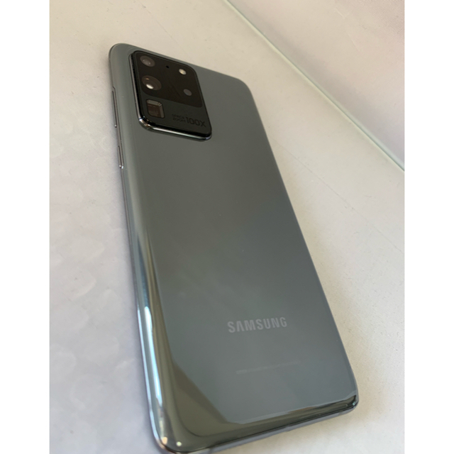 SAMSUNG(サムスン)のGalaxy S20 Ultra 5G 256GB Grey SIMフリー  スマホ/家電/カメラのスマートフォン/携帯電話(スマートフォン本体)の商品写真