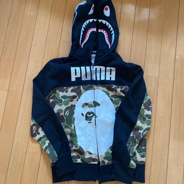 bape puma パーカー シャーク 超絶レア