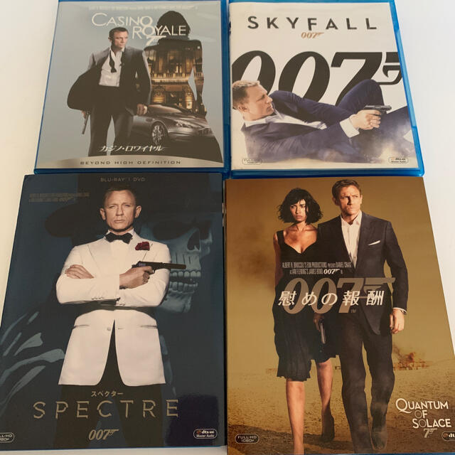 007Blu-ray4本セットスペクター2枚組  Blu-rayDVDなど エンタメ/ホビーのDVD/ブルーレイ(外国映画)の商品写真