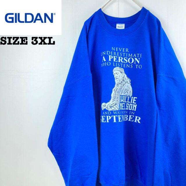 GILDAN(ギルタン)の超デカイ！3XLプリントスウェットスエットトレーナーgildanギルダンゆるダボ メンズのトップス(スウェット)の商品写真