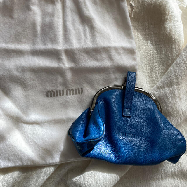 miumiu(ミュウミュウ)のmiumiu がま口　財布 レディースのファッション小物(コインケース)の商品写真