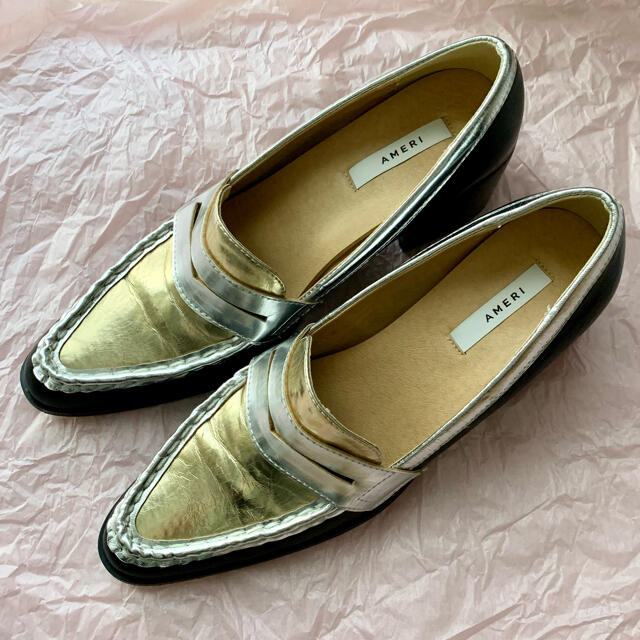 アメリ POINTED COIN LOAFER