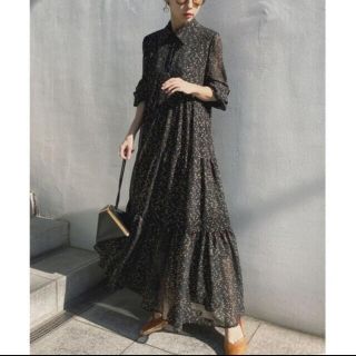 アメリヴィンテージ(Ameri VINTAGE)のAmeri VINTAGE TWINKLE WIDENING DRESS(ロングワンピース/マキシワンピース)