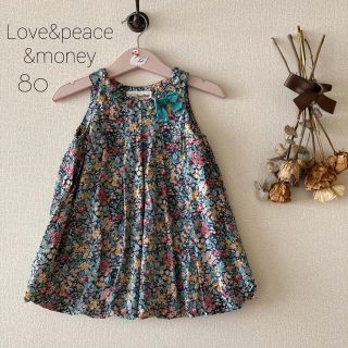 ラブアンドピースアンドマネー(Love&Peace&Money)のラブアンドピースアンドマネー ｜上品な小花柄ワンピース*̩̩̥୨୧˖ (ワンピース)