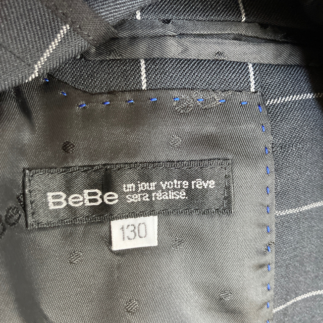 BeBe(ベベ)の美品男児130cm BeBe、コムサ　3点セット キッズ/ベビー/マタニティのキッズ服男の子用(90cm~)(ドレス/フォーマル)の商品写真