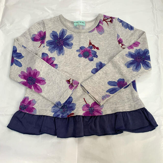 hakka kids(ハッカキッズ)のハッカキッズ　カットソー　110 キッズ/ベビー/マタニティのキッズ服女の子用(90cm~)(Tシャツ/カットソー)の商品写真