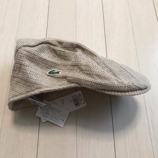 ラコステ(LACOSTE)の新品ラコステキャスケットsizeフリー(キャスケット)