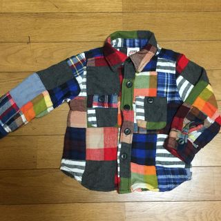 ジャンクストアー(JUNK STORE)の【美品】ジャンクストアー＊長袖シャツ 80(シャツ/カットソー)