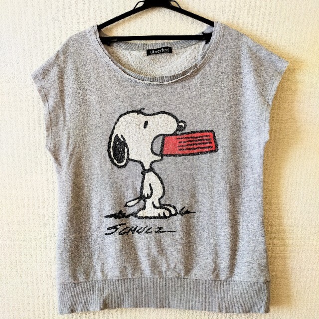 SNOOPY(スヌーピー)のスヌーピー   カットソー   Mサイズ レディースのトップス(Tシャツ(半袖/袖なし))の商品写真