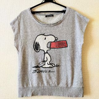 スヌーピー(SNOOPY)のスヌーピー   カットソー   Mサイズ(Tシャツ(半袖/袖なし))