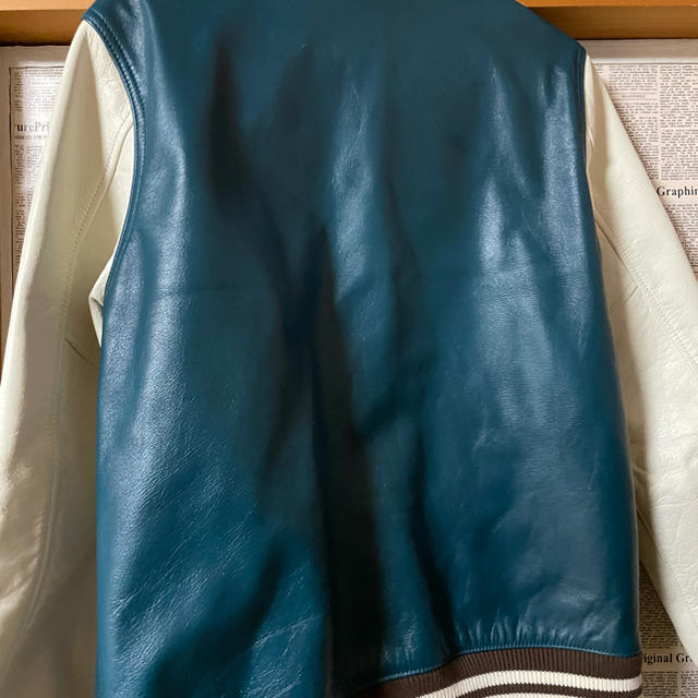 WACKO MARIA(ワコマリア)のレア　ワコマリアレザースタジャン メンズのジャケット/アウター(スタジャン)の商品写真