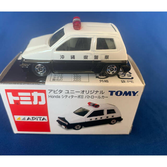 TOMMY - トミカ アピタ特注□□ホンダ シティターボⅡ パトカー TOMMY - トミカ アピタ特注□□ホンダ シティターボⅡ パトカー