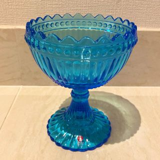 イッタラ(iittala)の【希少】イッタラ マリメッコ マリボウル　スカイブルー(置物)