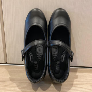 未使用 パンジー pansy レディース パンプス 靴 黒 23.5 EEE(ハイヒール/パンプス)