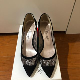 ギンザカネマツ(GINZA Kanematsu)のレース　パンプス(ハイヒール/パンプス)