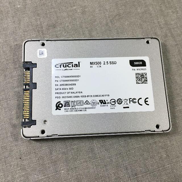 Crucial SSD 500GB MX500 CT500MX 2