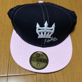 ニューエラー(NEW ERA)の専用 ロデオクラウンズ ニューエラコラボキャップ ピンク(キャップ)