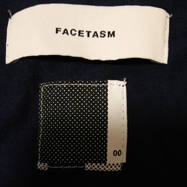 FACETASM(ファセッタズム)の名作 定価２万 ファセッタズム リブ オーバーサイズ  半袖T facetasm メンズのトップス(Tシャツ/カットソー(半袖/袖なし))の商品写真