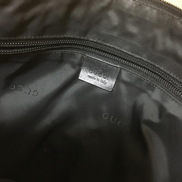 Gucci(グッチ)の大幅最終お値下げ❣️GUCCI  ナイロン×革コンビトートバッグ レディースのバッグ(トートバッグ)の商品写真