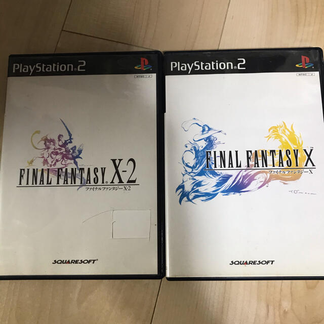 注文割引 プレイステーション2 ファイナルファンタジー ソフト 2本