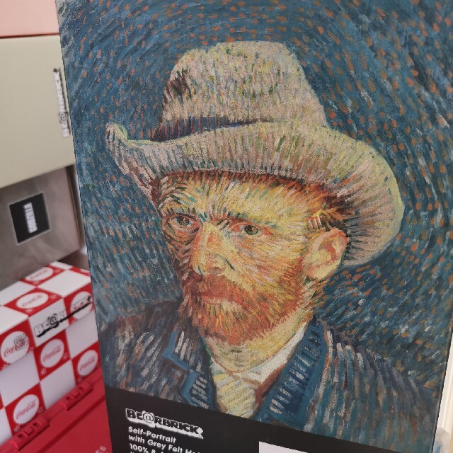 BE@RBRICK Van Gogh Museum 400%+100% ハンドメイドのおもちゃ(フィギュア)の商品写真