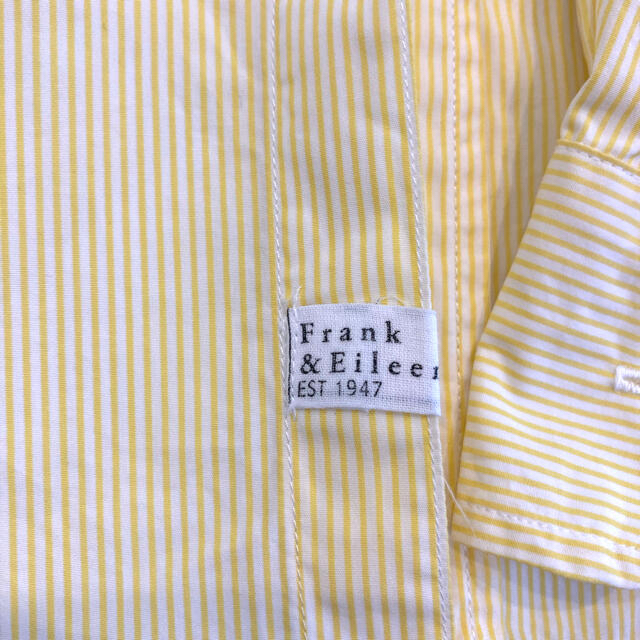 Frank&Eileen(フランクアンドアイリーン)のFrank&Eileen イエローストライプシャツ レディースのトップス(シャツ/ブラウス(長袖/七分))の商品写真