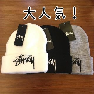 ステューシー(STUSSY)の【大人気！】STUSSY ニット帽 ステューシー(ニット帽/ビーニー)