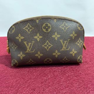 ルイヴィトン(LOUIS VUITTON)の美品　ルイヴィトン　化粧ポーチ　レディース　モノグラム　ポーチ　M47515(ポーチ)