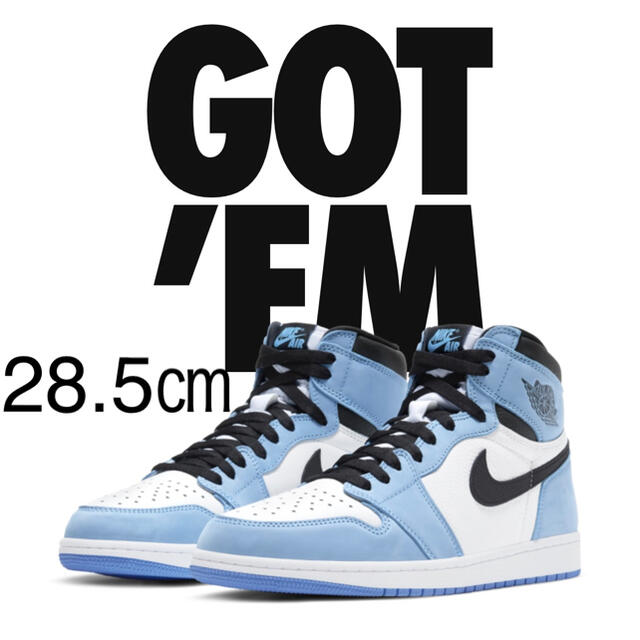 28.5㎝ NIKE AIR JORDAN 1 UNIVERSITY BLUE