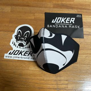 新品未使用!Joker Brand クラウンフェイスマスク カバー