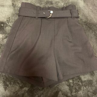 マジェスティックレゴン(MAJESTIC LEGON)のMAJESTIC LEGON ショートパンツ　ブラウン(ショートパンツ)