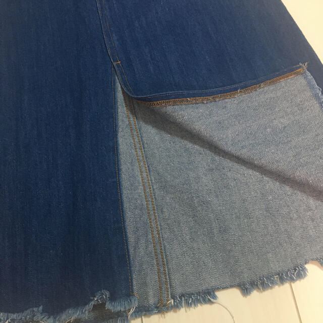 H&M(エイチアンドエム)のロングスカート　デニム レディースのスカート(ロングスカート)の商品写真