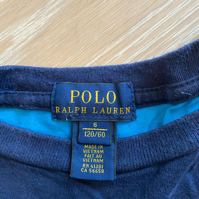 POLO RALPH LAUREN(ポロラルフローレン)のポロラルフローレン、男の子、120センチ、Tシャツ キッズ/ベビー/マタニティのキッズ服男の子用(90cm~)(Tシャツ/カットソー)の商品写真