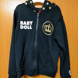 ベビードール(BABYDOLL)の【美品】ベビードール パーカー BABYDOLL 120(ジャケット/上着)