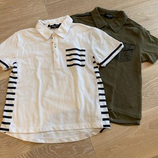 コムサイズム(COMME CA ISM)のコムサイズム、男の子、130センチ、ポロシャツ、2点セット(Tシャツ/カットソー)