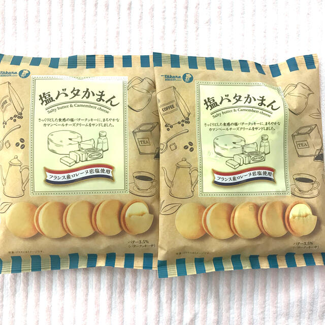 KALDI(カルディ)の塩バタかまん　2袋 食品/飲料/酒の食品(菓子/デザート)の商品写真