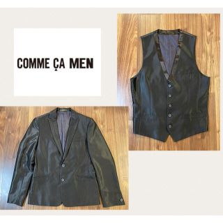 コムサメン(COMME CA MEN)の[COMME CA MEN] ジャケット＆ベストセット(テーラードジャケット)