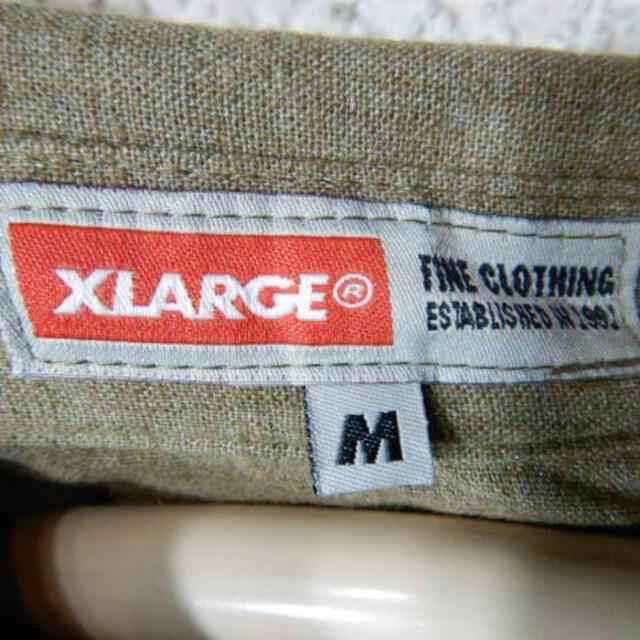 XLARGE(エクストララージ)のo2255　エクストラ　ラージ　アメリカ製　リネン　混紡　シャツ メンズのトップス(シャツ)の商品写真