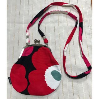 マリメッコ(marimekko)のふたりのかあちゃんさん専用⭐︎マリメッコ　ウニッコ　がまぐちポシェット(ショルダーバッグ)