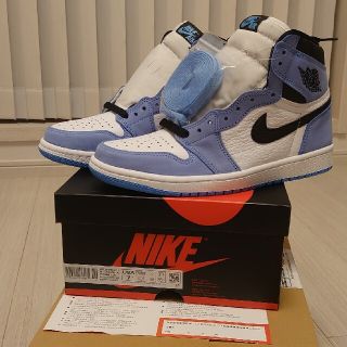 ナイキ(NIKE)のAir Jordan 1 UNIVERSITY BLUE 25.5(スニーカー)